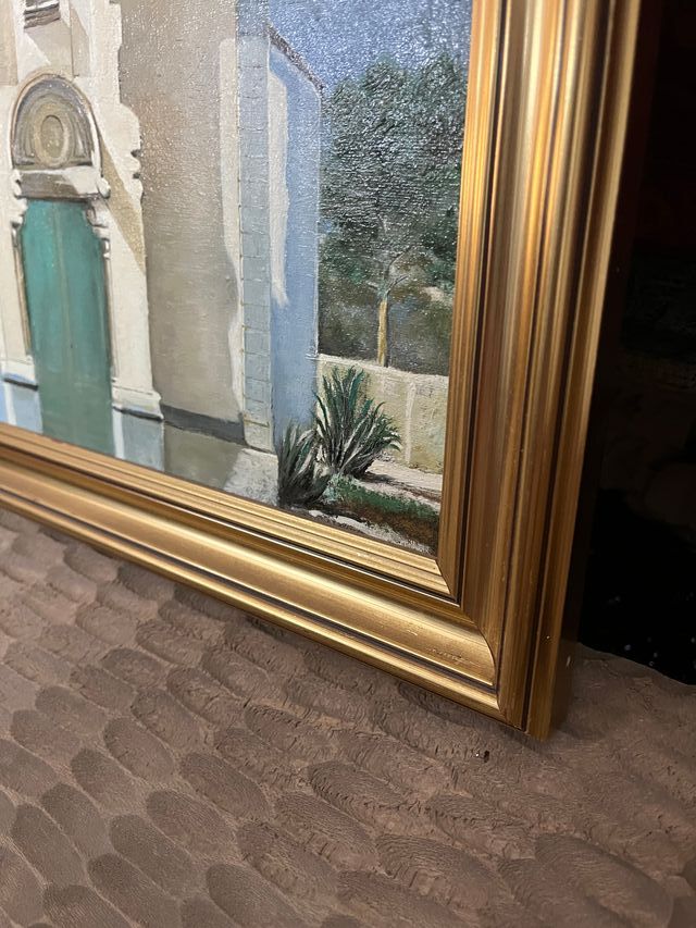 Óleo Iglesia San José de Ares