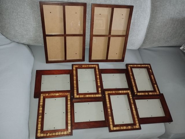 Marcos fotos madera - 3 uds