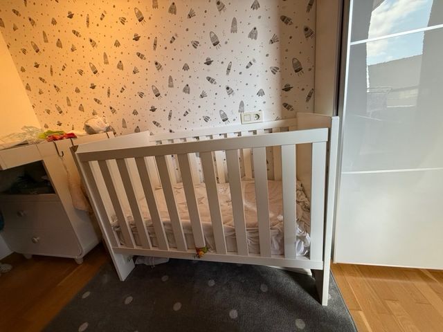 Cuna bebé blanca - Cuna niño