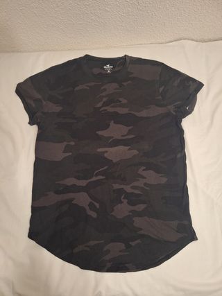 Camiseta Hollister camuflaje L