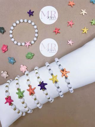 Pulseras estrellas de mar