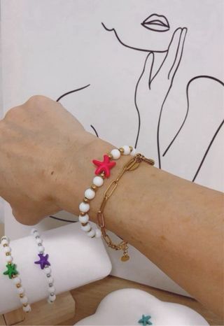 Pulseras estrellas de mar