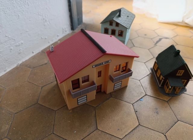 Casas para decorar una maqueta