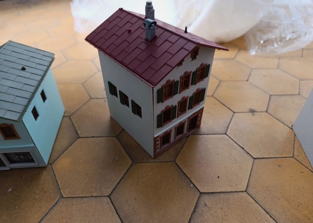 Casas para decorar una maqueta