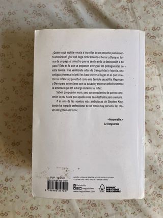 Libro IT Stephen King