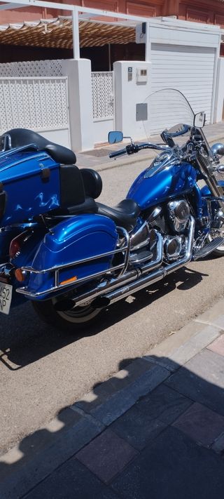 Kawasaki VN 900 Classic Azul