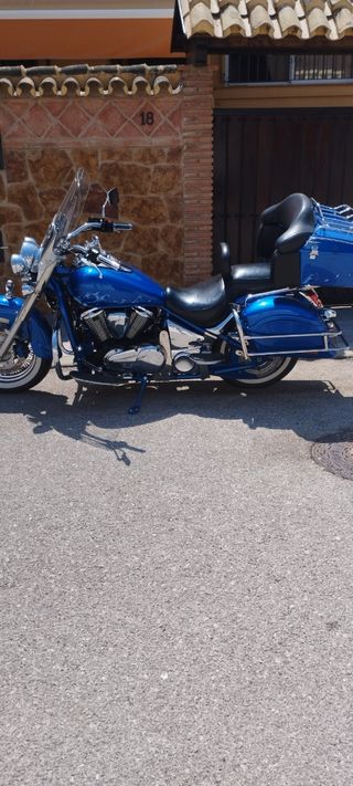 Kawasaki VN 900 Classic Azul
