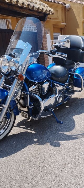Kawasaki VN 900 Classic Azul
