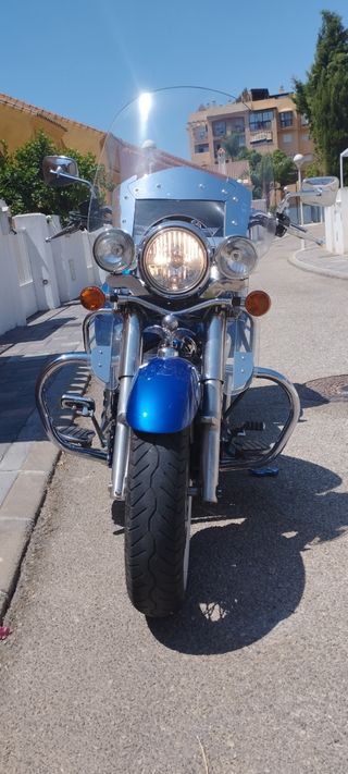 Kawasaki VN 900 Classic Azul