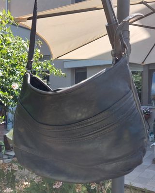 Borsa a tracolla nera vintage