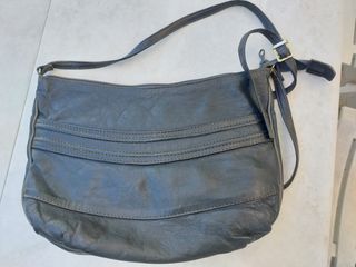 Borsa a tracolla nera vintage