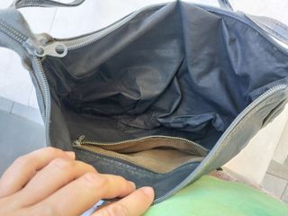 Borsa a tracolla nera vintage