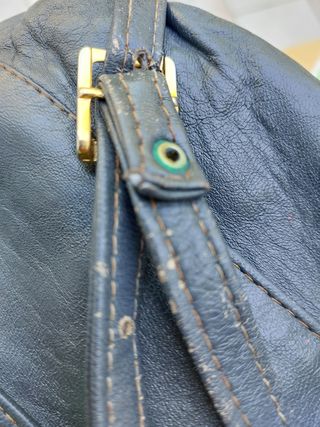 Borsa a tracolla nera vintage