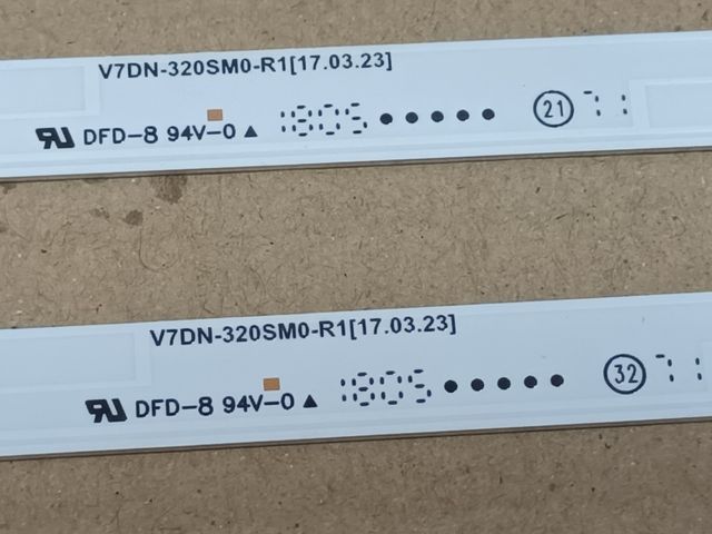 SAMSUNG UE32M4005, KIT TIRAS LED (ref,265)