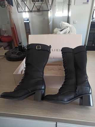 Botas altas negras mujer 42
