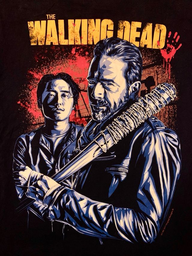 Camiseta The Walking Dead Talla- XL Brutal