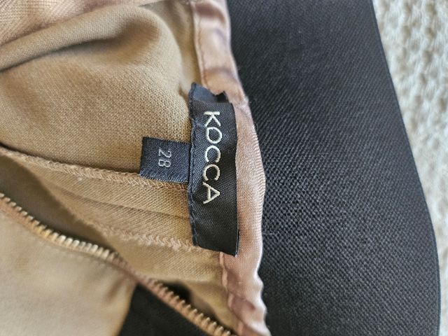 Mini Falda Lápiz Kocca Beige