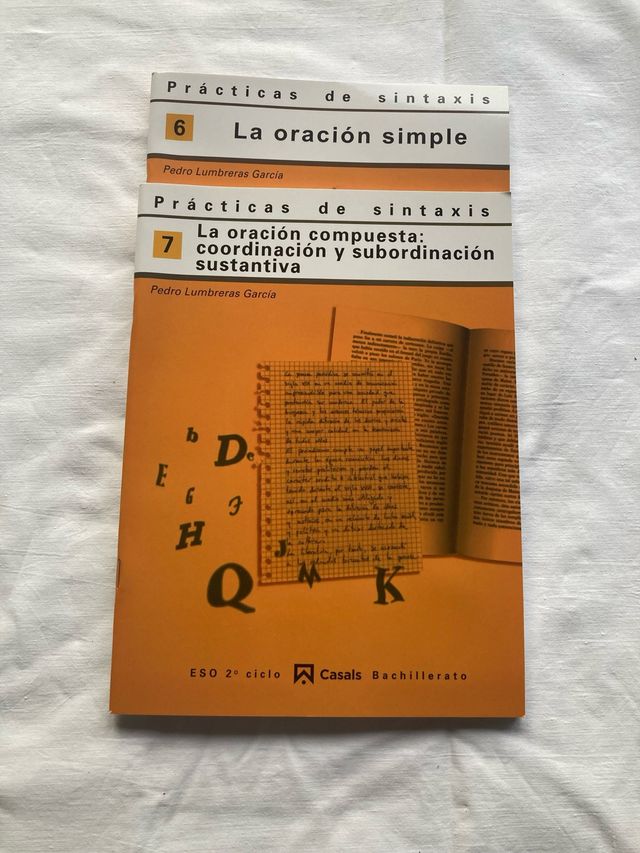 Cuadernos de Prácticas de sintaxis Casals