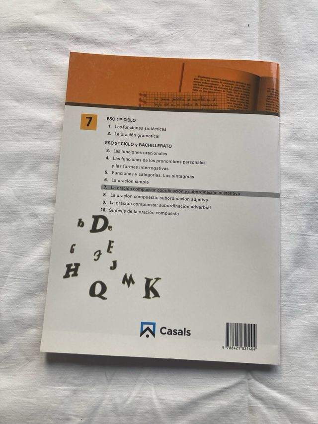 Cuadernos de Prácticas de sintaxis Casals