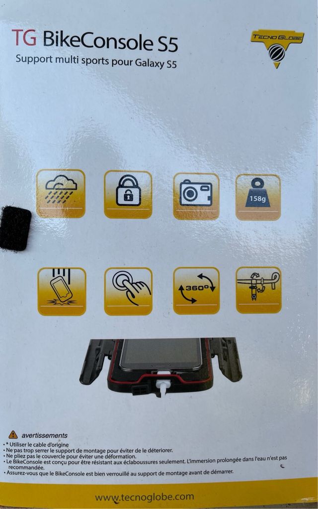 Soporte Galaxy S5 Tecno Globe - Moto, bici