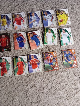 26 Cromos Adrenalyn XL Mundial 2018