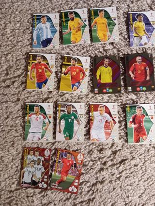 26 Cromos Adrenalyn XL Mundial 2018