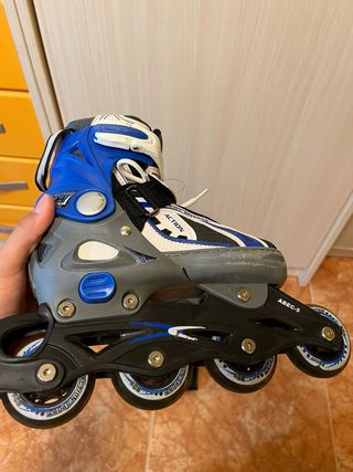 Patines en línea niño con protecciones de muñeca