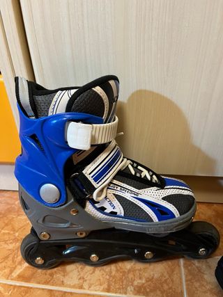 Patines en línea niño con protecciones de muñeca