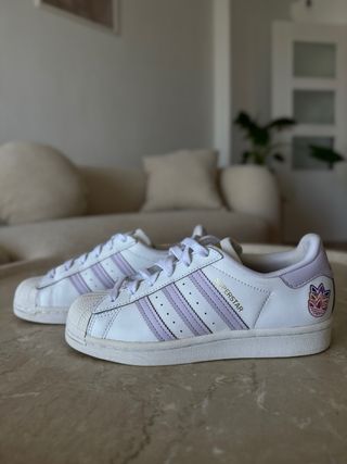 Adidas Superstar - Tenis Morados
