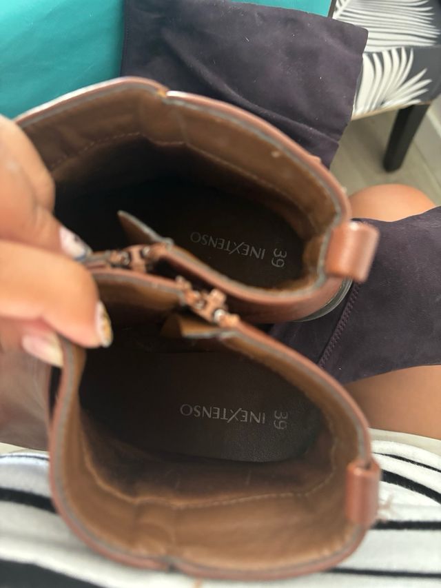 Botines Marrón Mujer