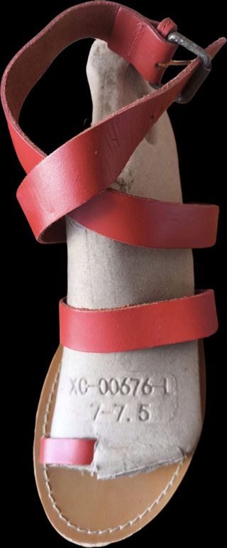 Sandalias rojas Pull&Bear - 37