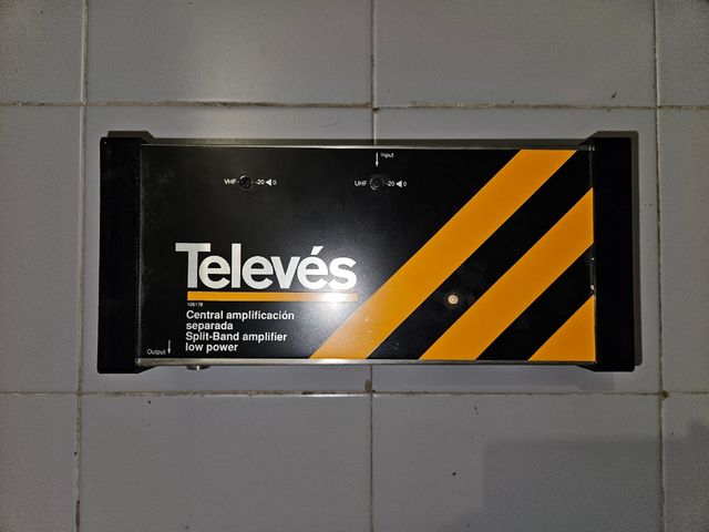 Central de amplificación Televés