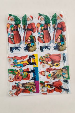 Lámina de cromos troquelados ingleses de MLP