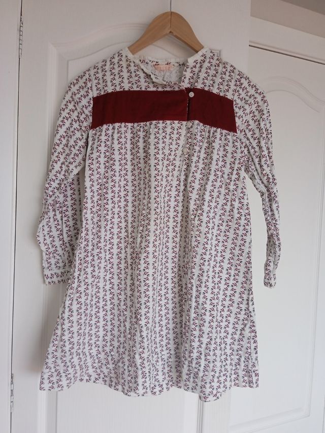 Vestido Gocco niña flores,para niñas de 8-9 años.