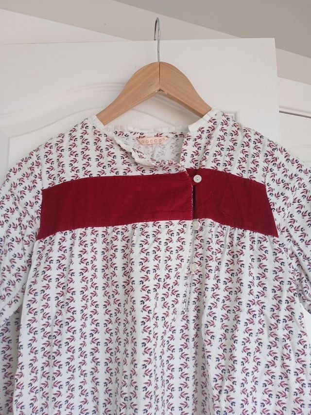 Vestido Gocco niña flores,para niñas de 8-9 años.