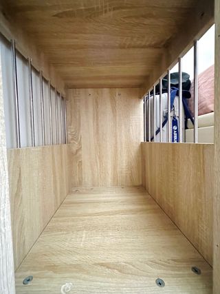 Caseta perro madera maciza