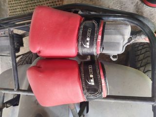 Saco boxeo ILICO - Negro Rojo