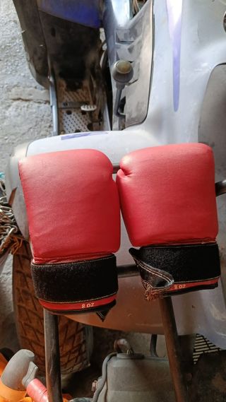 Saco boxeo ILICO - Negro Rojo