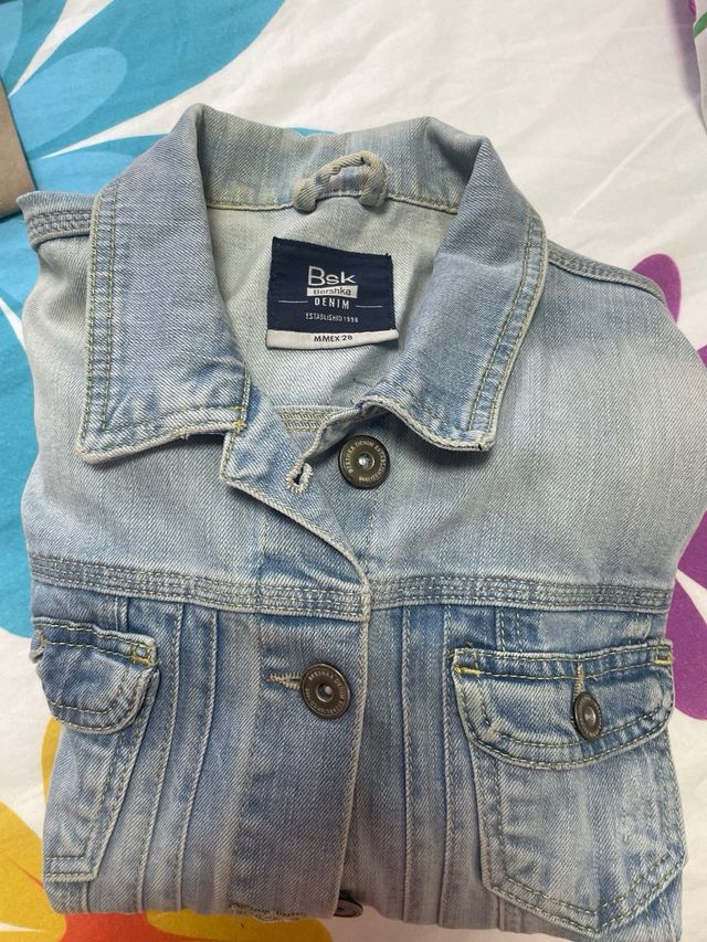 Chaqueta vaquera Bek azul