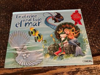"En el reino azul bajo el mar libro  desplegable