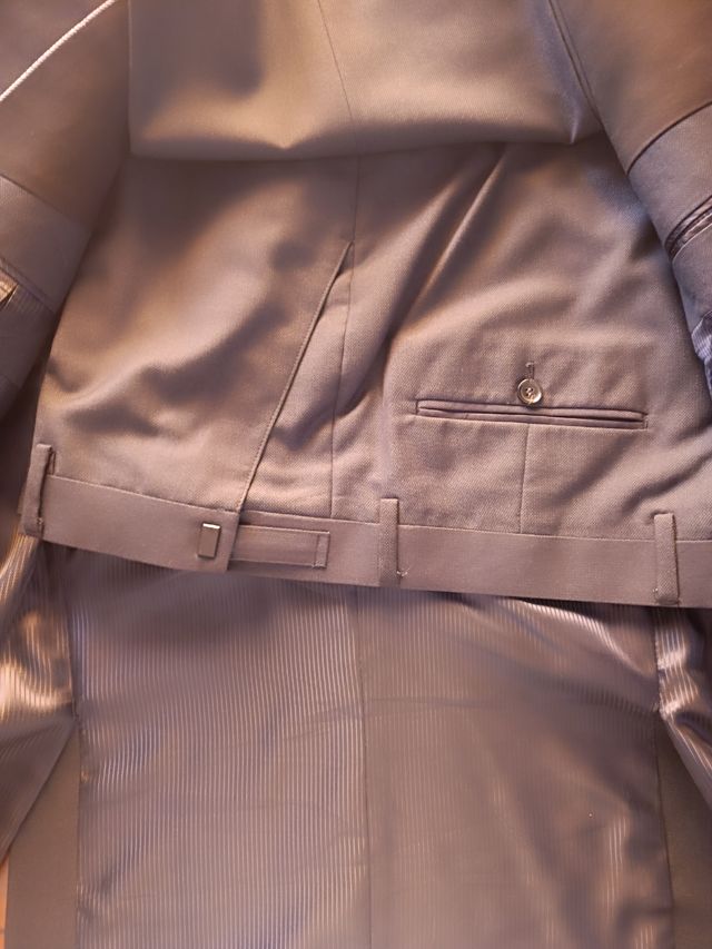 Traje azul marino hombre talla 52