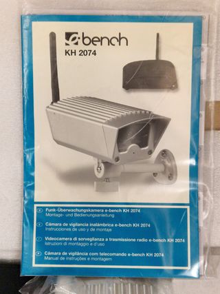 Cámara vigilancia Bench KH 2074