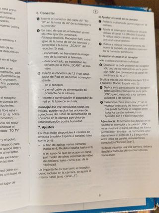 Cámara vigilancia Bench KH 2074