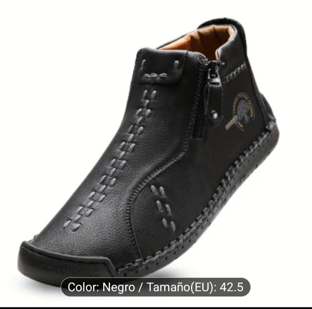 Botas Hombre - Negras - 42.5