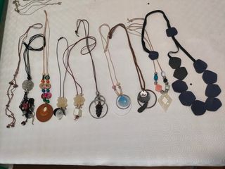 (A85) Set di 10 Collane Etno Chic 