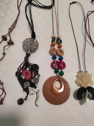 (A85) Set di 10 Collane Etno Chic 