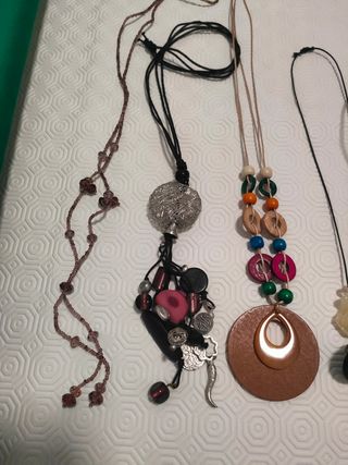 (A85) Set di 10 Collane Etno Chic 