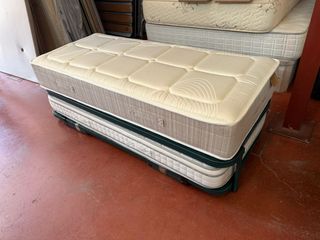 Cama nido 80x190 + colchón Flex Queens + Visco