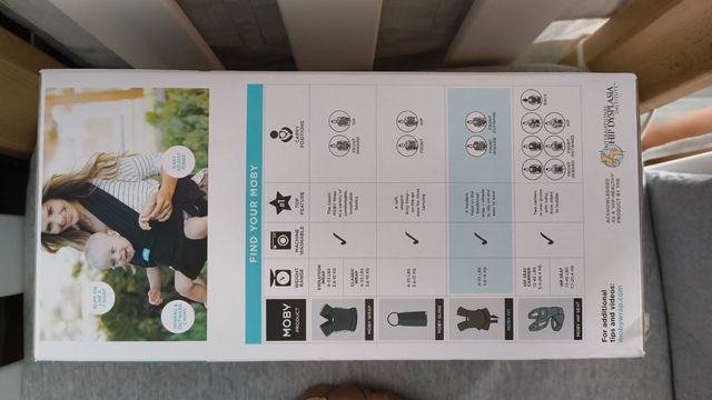 Moby Fit Portabebés - 8-33lbs