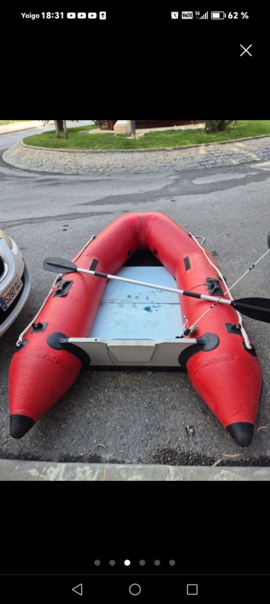 Zodiac inchable 2,30 con motor 2 caballos